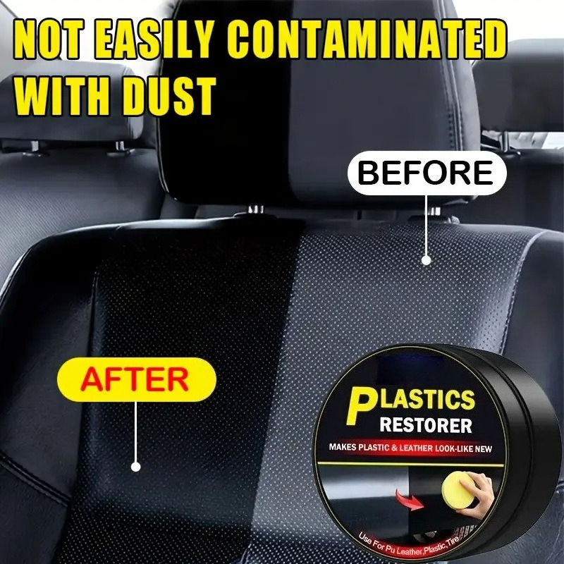 น้ำยาเคลือบฟื้นฟูหนังพลาสติกสำ - Leather Cleaner Interior บทวิจารณ์และราคา