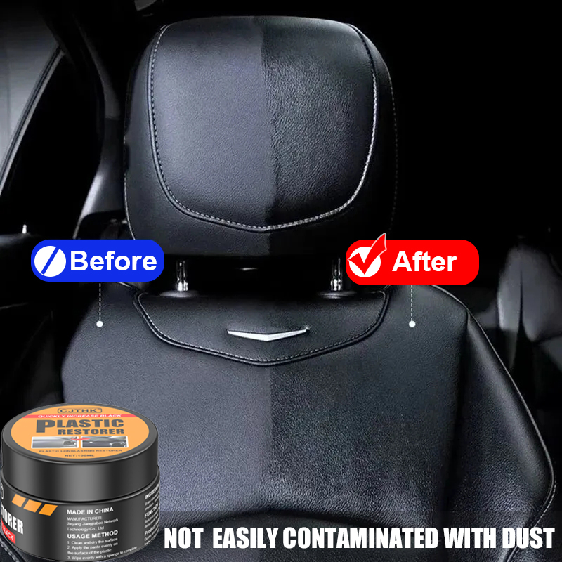 น้ำยาฟื้นฟูพลาสติกรถยนต์กลับสู - Leather Cleaner Interior บทวิจารณ์และราคา