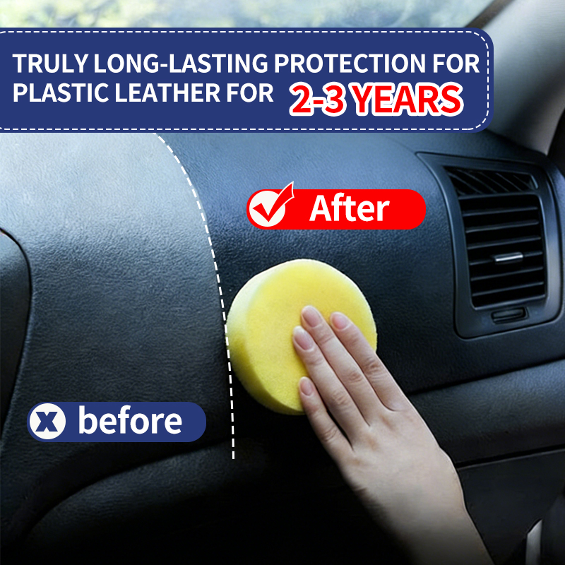 ผลิตภัณฑ์ฟื้นฟูพลาสติกในรถยนต์ - Leather Cleaner Interior บทวิจารณ์และราคา